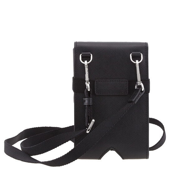 【 Montblanc 】Black Sartorial Mini Envelope クロスバック Montblanc Black Sartorial Mini Envelope Pouch 128568