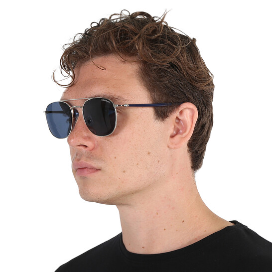 Montblanc Blue Aviator Men's Sunglasses MB0271S 008 56