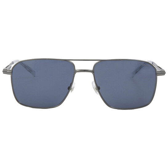 Montblanc Blue Navigator Men's Sunglasses MB0278S 003 56