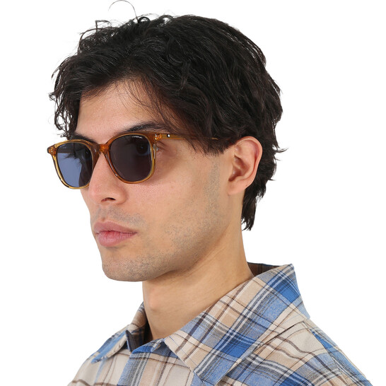 Montblanc Blue Square Men's Sunglasses MB0006S 004 52 889652209463