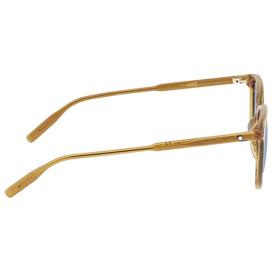 Montblanc Blue Square Men's Sunglasses MB0006S 004 52 889652209463