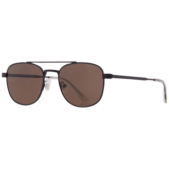 Montblanc Brown Pilot Men's Sunglasses MB0363S 003 51 889652511504