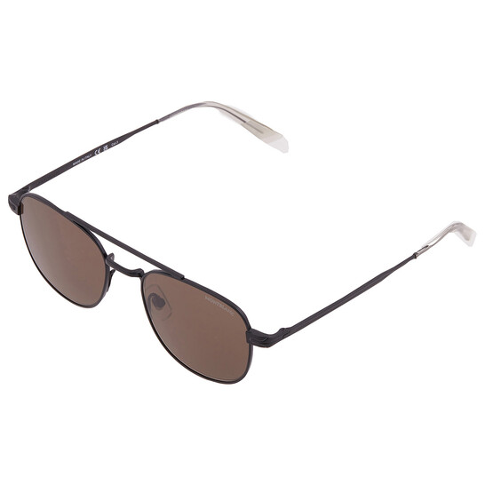 Montblanc Brown Pilot Men's Sunglasses MB0363S 003 51 889652511504