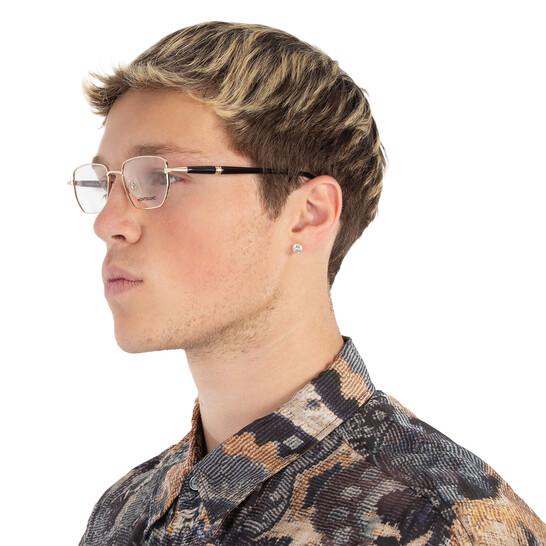 Montblanc Demo Rectangular Men's Eyeglasses MB0347O 001 52