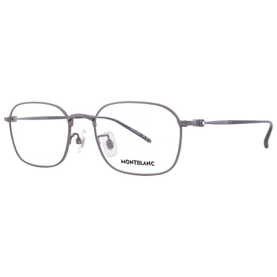 Montblanc Demo Square Titanium Men's Eyeglasses MB0414OA 001 54