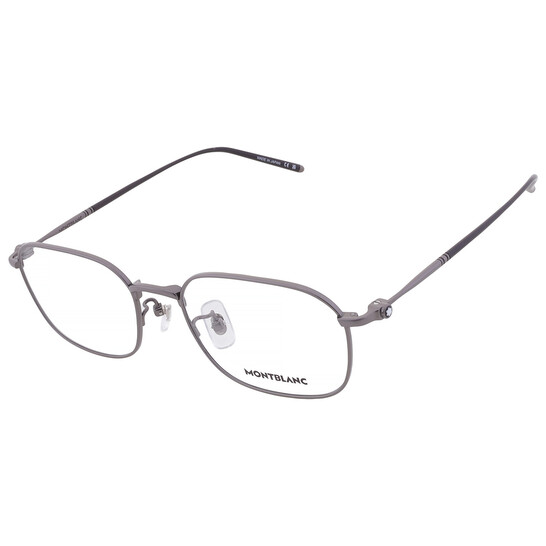 Montblanc Demo Square Titanium Men's Eyeglasses MB0414OA 001 54