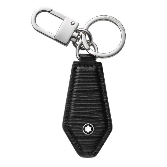 MONT BLANC レザー キーホルダー Montblanc Diamond Shaped Leather Keychain 130932 4062037108100