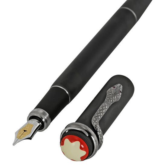 Montblanc Heritage 1960 Rouge Et Noir Fountain Pen 114728