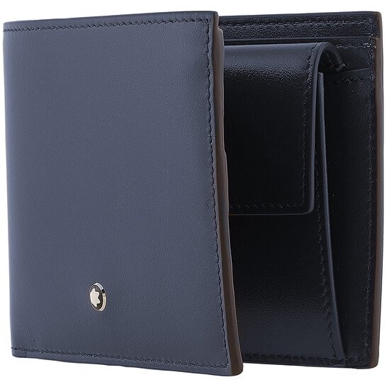 Montblanc Ink Blue Meisterstuck 4CC Wallet 131934 4062037126647