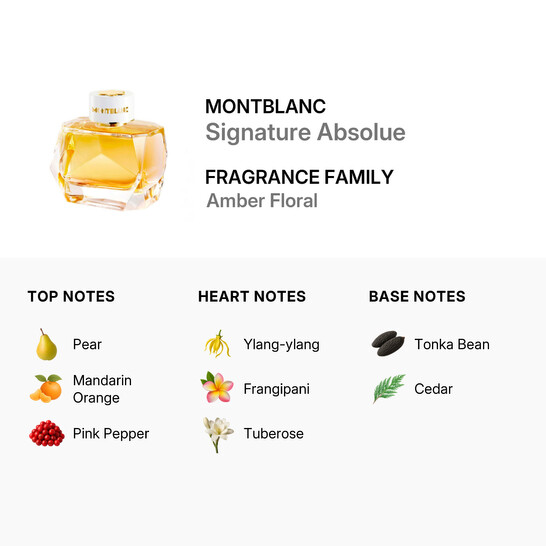 Montblanc Ladies Signature Absolue EDP 3.0 oz Fragrances