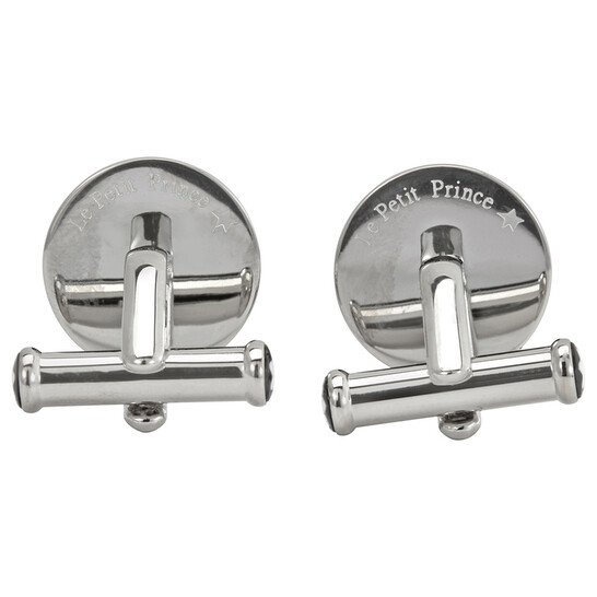 モンブラン MONTBLANC Le Petit Prince カフリンクス Montblanc Le Petit Prince & Aviator Stainless Steel Men's
