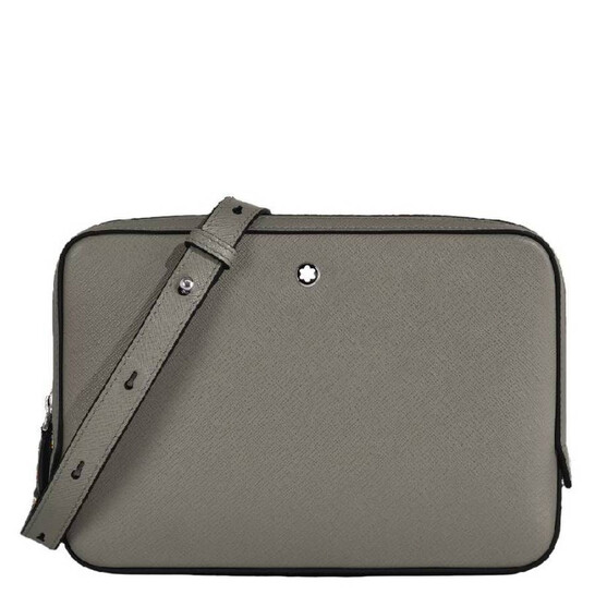 Montblanc Medium Grey Sartorial Mini Messenger Bag 199365