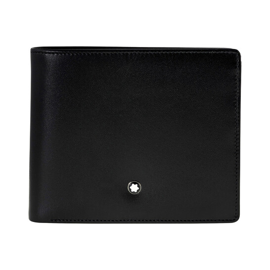 Montblanc Meisterstuck 10CC Men's Leather Wallet With Coin Case