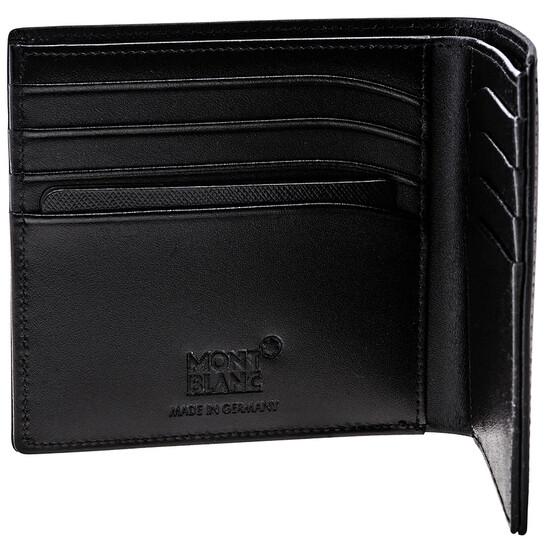 Montblanc Meisterstuck 8 CC Black Leather Wallet 7163 - 546x546 Image #5