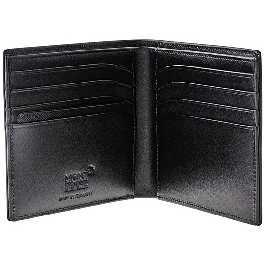 Montblanc Meisterstuck 8 CC Black Leather Wallet 7163 - 546x546 Image #6
