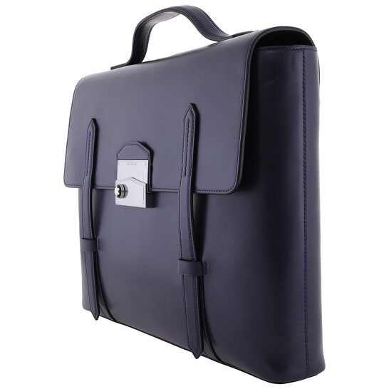 Montblanc Meisterstuck Neo Leather Briefcase - Ink Blue 131687