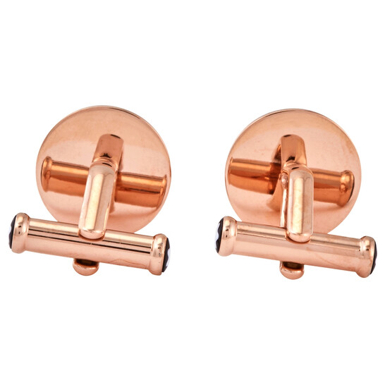 小物 Mont Blanc Montblanc Meisterstuck Round Cufflinks 116662 4017941847133
