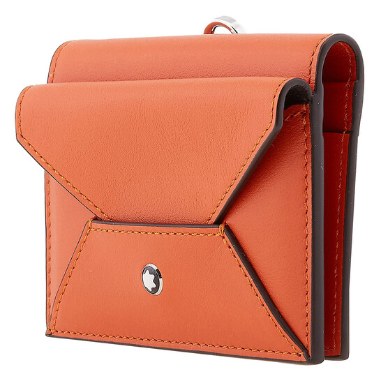 Montblanc Meisterstuck Selection Soft Card Holder - Spicy Orange