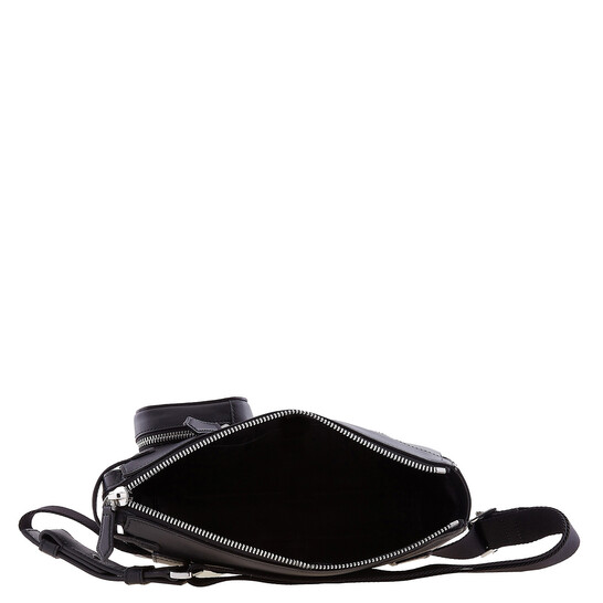 Montblanc Meisterstuck Selection Soft Leather Belt Bag In Black