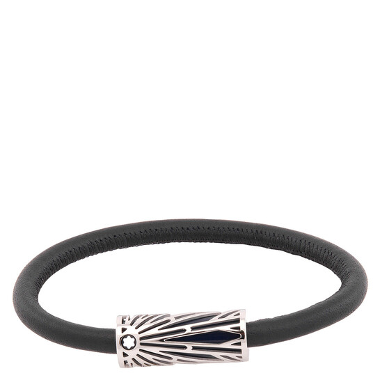 I*y様 お値下げ正規品MONTBLANC美品ブレスレット Montblanc Meisterstuck The Origin Collection Bracelet, Size 60