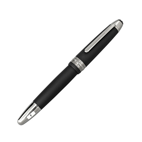Montblanc Meisterstuck Ultra Black LeGrande Fountain Pen 114822