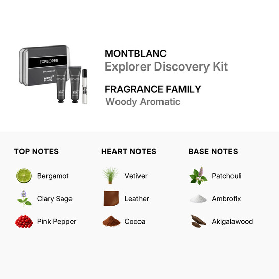 Montblanc Men's Explorer Discovery Kit Gift Set 3386460116848