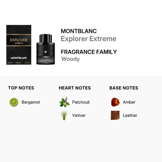 Montblanc Men's Explorer Extreme Parfum 2.0 oz Fragrances