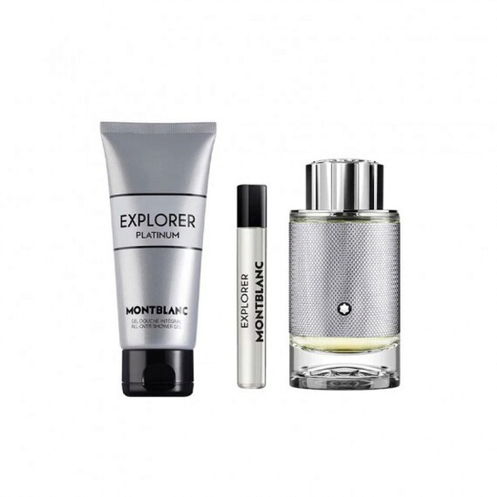 Montblanc Men's Explorer Platinum Gift Set Fragrances