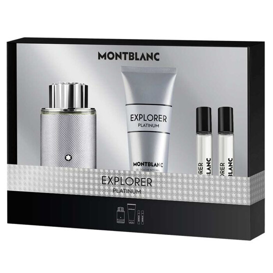 Montblanc Men's Explorer Platinum Gift Set Fragrances