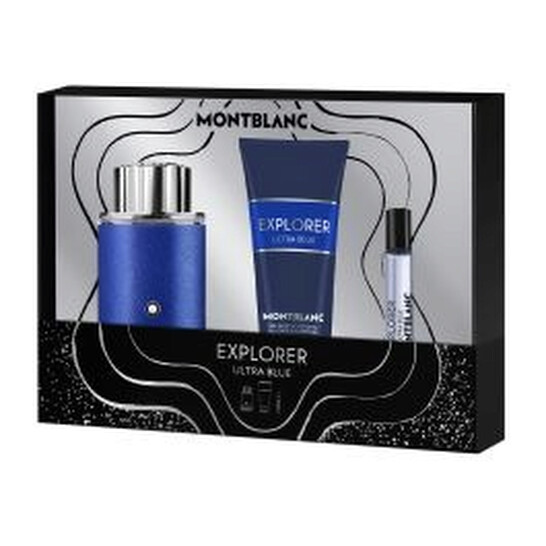 Montblanc Men's Explorer Ultra Blue Gift Set Fragrances