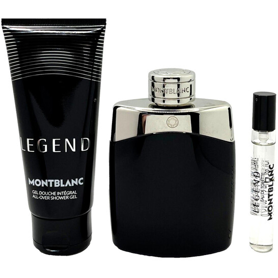 Montblanc Men's Legend 3pcs EDT Gift Set Fragrances 3386460139243