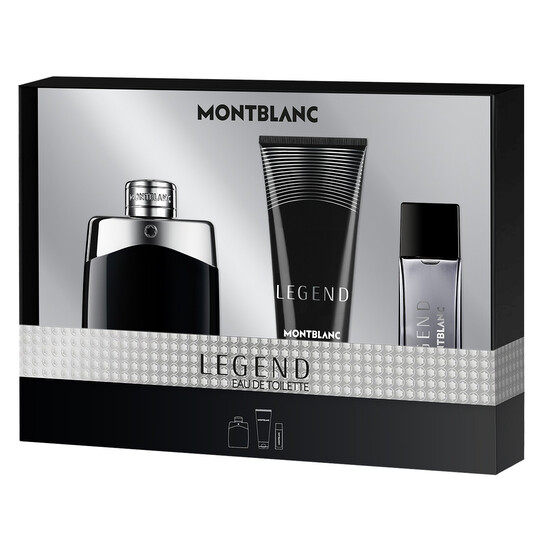 Montblanc Men's Legend 3pcs EDT Gift Set Fragrances 3386460154314