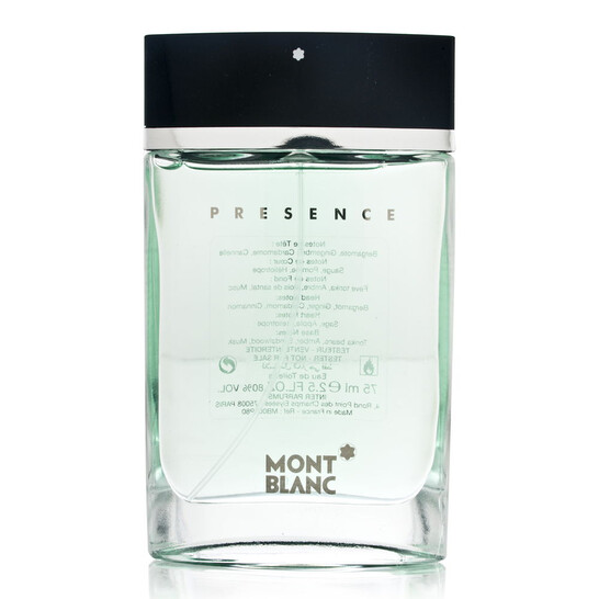 Montblanc Men's Presence EDT Spray oz (Tester) Fragrances
