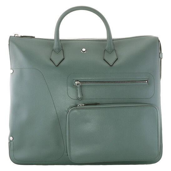 Montblanc Pewter Soft 24/7 Tote Bag 198013 4062037800936