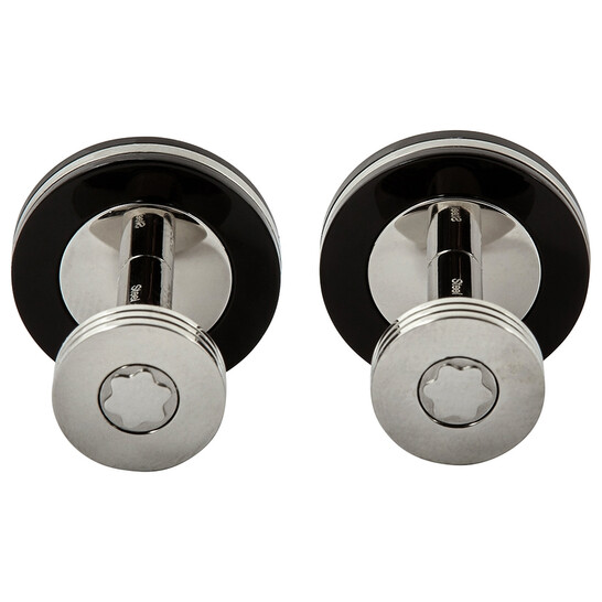 Montblanc Pix Round Cufflinks 116666 4017941847171 - Jewelry