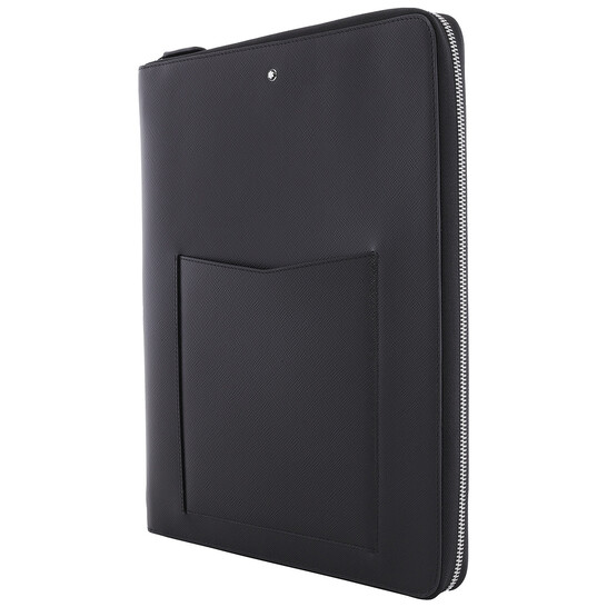 Montblanc Sartorial Black Leather Notepad Holder 128520