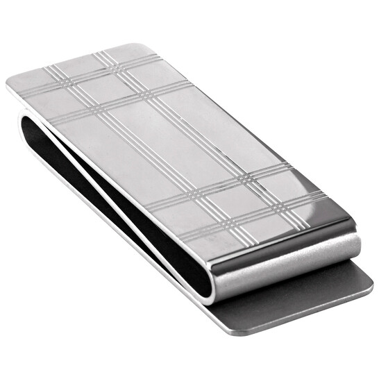 Montblanc Sartorial Stainless Steel Check Pattern Essential Money