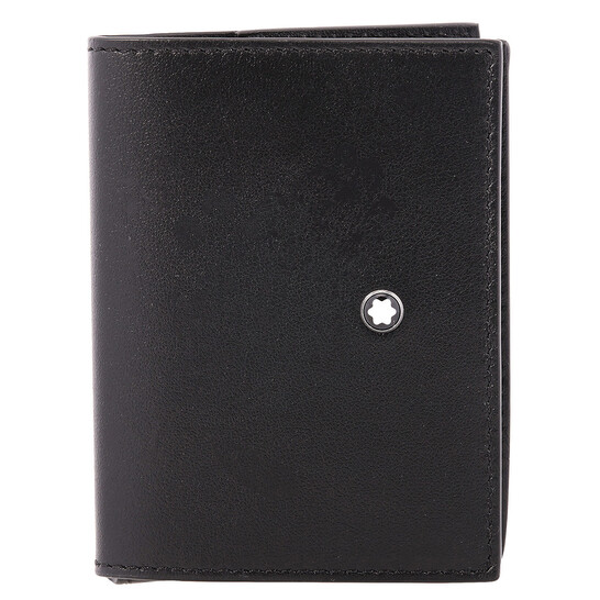 Montblanc Soft Trio Leather Card Holder 4cc 198121 4062037801476
