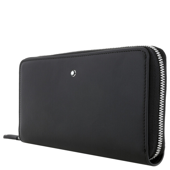 A*k様 新品！MONT BLANC ブラックレザー長財布 楽天市場】MONTBLANC モンブラン 二つ折り長財布 MST Wallet 14cc