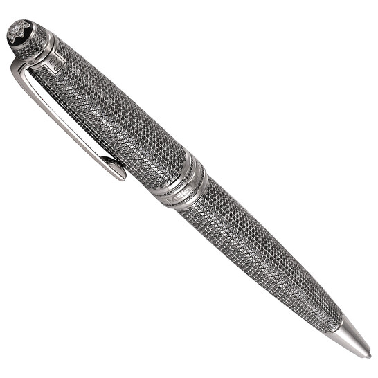 Montblanc Solitaire Royal Black18ct Diamond Ballpoint Pen 35784