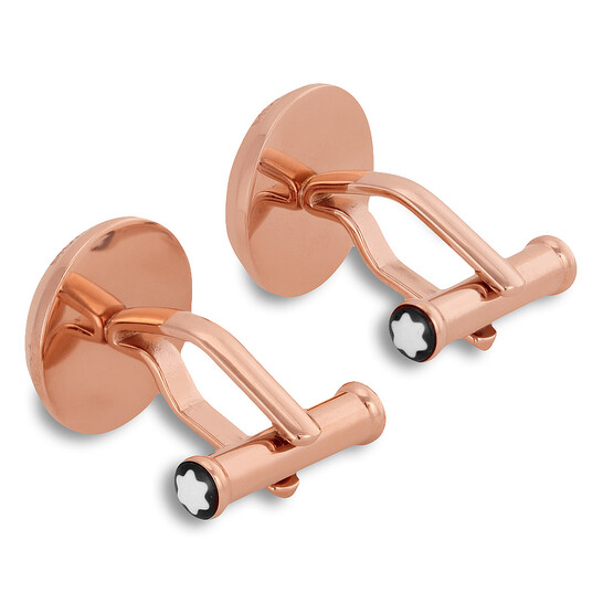 モンブラン　ゴールド　カフス MB112908 MONTBLANC | Rose Gold Meisterstück Galaxy Cufflink MB112908