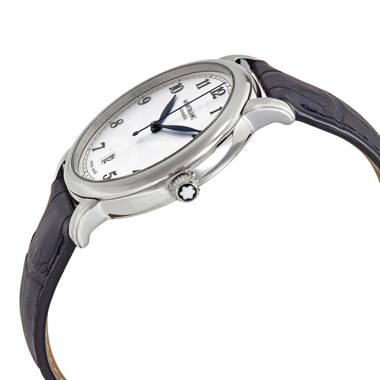 レイ　0725 Montblanc Star Legacy Automatic White Dial Men's Watch