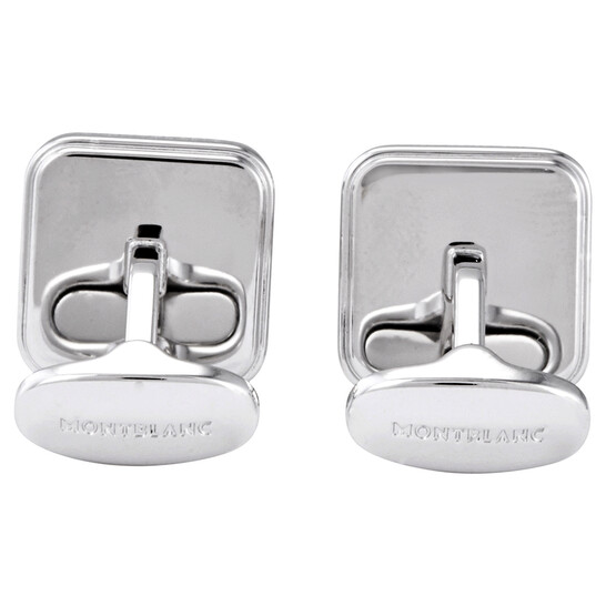 Montblanc Star Silver Cufflinks 118613 4017941909022 - Jewelry