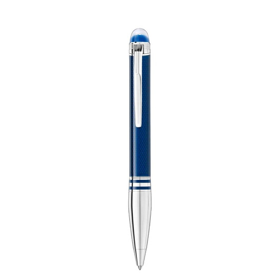 Montblanc Starwalker Blue Planet Metal Ballpoint Pen 133525
