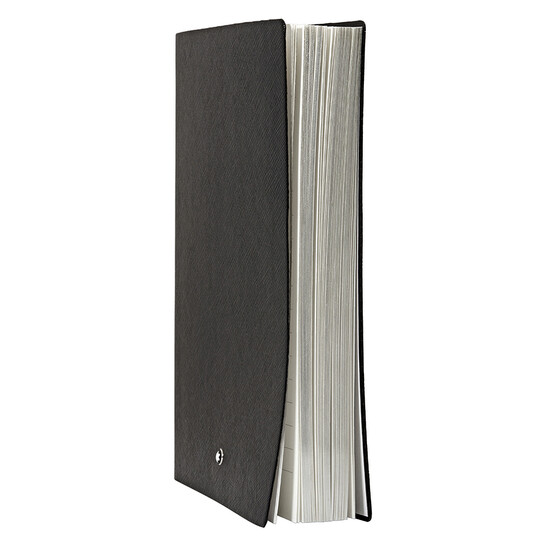 Montblanc Stationery Lined Notebook- Black 113294 4017941753557