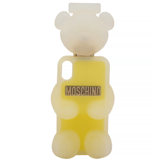 新品☆Moschino☆Holidayテディベア☆IphoneX/XSケース Moschino Clear Ladies Teddy Bear IPhone X/XS Case A 7901