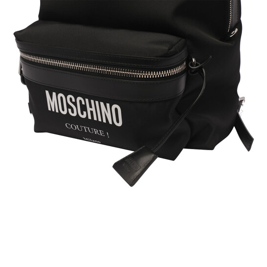 MOSCHINO COUTURE BACKPACK Moschino Couture Backpack men - Black | 76018268 | GIGLIO.COM main image 3