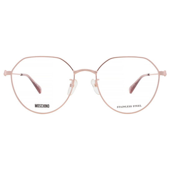 moshi Moschino Demo Geometric Ladies Eyeglasses MOS564/F 0DDB 53