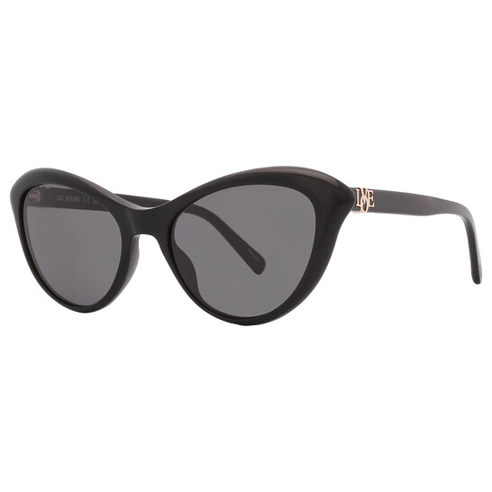 Moschino Grey Cat Eye Ladies Sunglasses MOL015/S 0807/IR 53