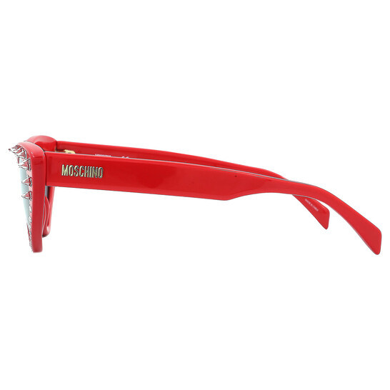 Moschino MOS006/S/STR 0C9A IR Sunglasses - Red Frame, Grey Lenses Moschino Sunglasses MOS006/S/STR C9A/IR Red grey Woman | eBay main image 3